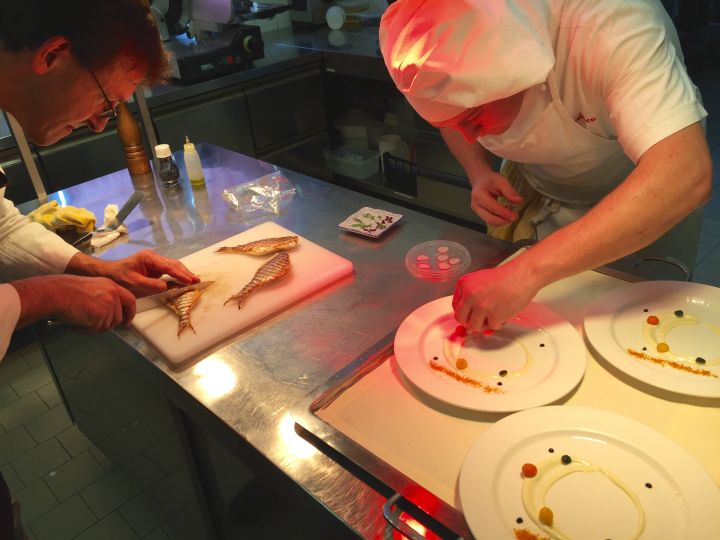 Chef Alessio con Federico 