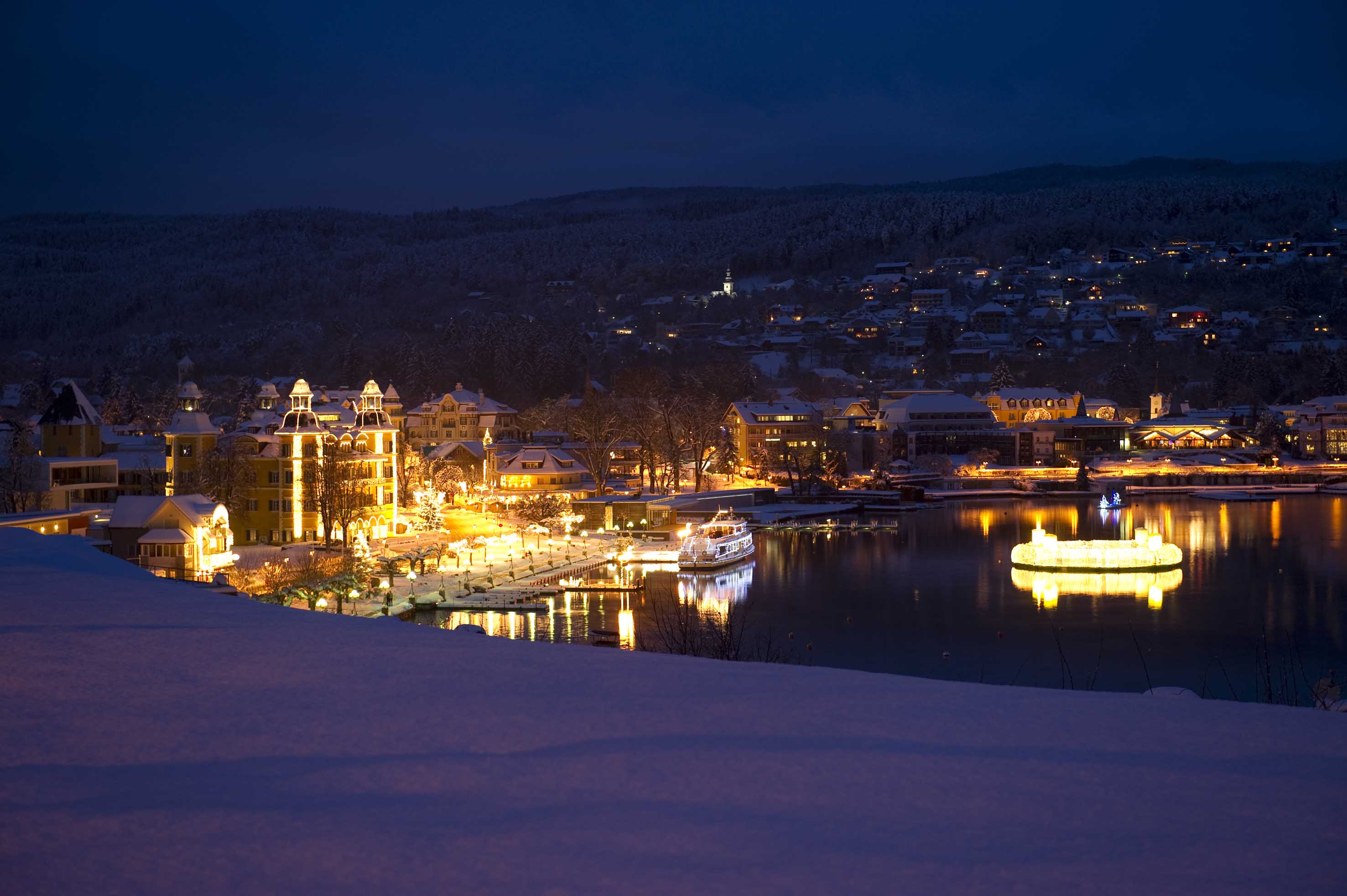 Winter am Woertersee